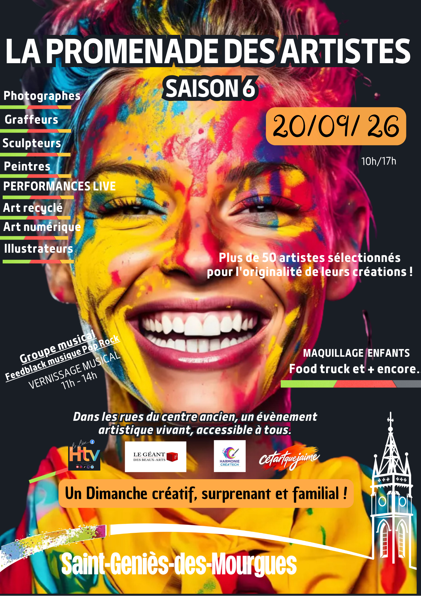 La Promenade des Artistes — Saison 6, 20 septembre 2026 à Saint-Geniès-des-Mourgues
