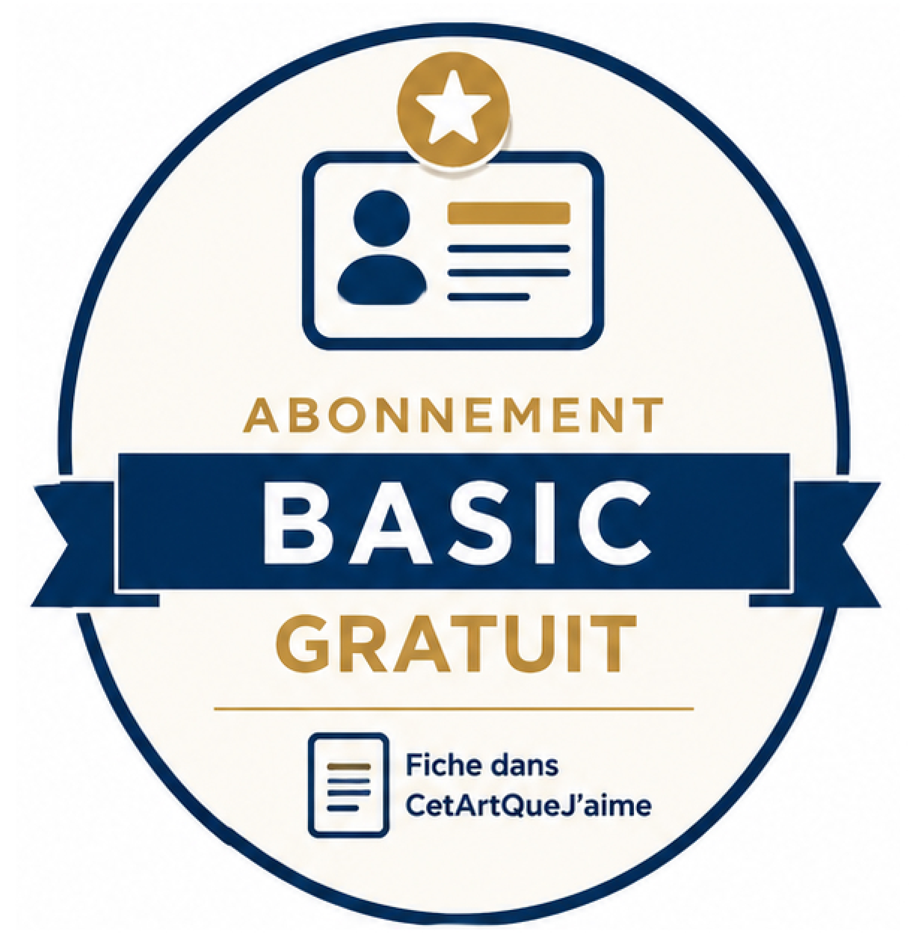 Badge Abonnement Basic